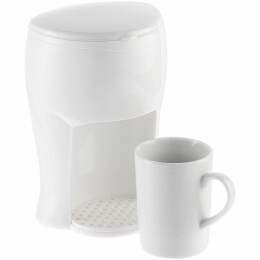 Molti Электрическая кофеварка Elixir, белая