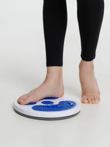 Разное Диск здоровья вращающийся SpinTeam, белый с синим