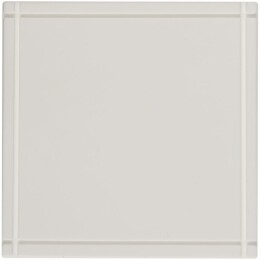 сделано в России Лейбл из ПВХ Dzeta, L, белый