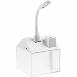 Molti Настольный увлажнитель Arioso с вентилятором и лампой, белый