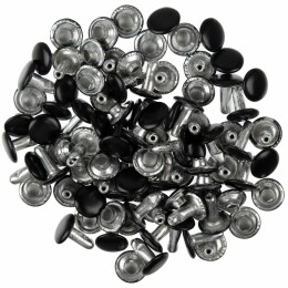 сделано в России Заклепка Rivet, S, черная