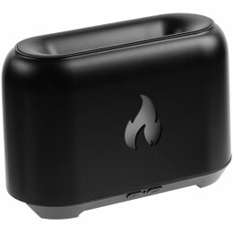 Molti Увлажнитель-ароматизатор Fire Flick с имитацией пламени, черный