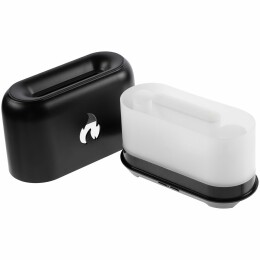 Molti Увлажнитель-ароматизатор Fire Flick с имитацией пламени, черный