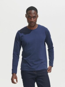 Sol's Футболка с длинным рукавом Imperial LSL Men ярко-синяя (royal)