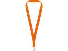Разное Ланъярд из RPET с карабином, оранжевый