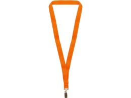 Разное Ланъярд из RPET с клипом, оранжевый