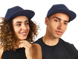 US Basic Бейсболка с прямым козырьком «Los Angeles 2.0», темно-синий