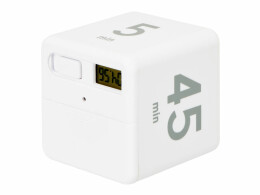 Разное Таймер для тайм-менеджмента "Time Capsule" на 5-15-25-45 минут, софт-тач, белый