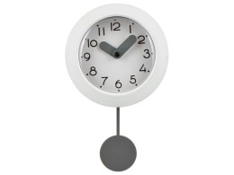 Разное Настенные часы с маятником "Pendulum", белый
