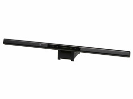 Qjet Лампа для монитора «PractIQ» с датчиком движения, 66 LED, диммер, черный