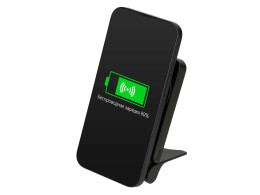 Qjet Внешний магнитный аккумулятор "MagnIQ", черный, 5000 mAh