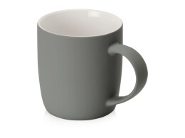 Разное Кружка с покрытием soft-touch "Dalgona", серый