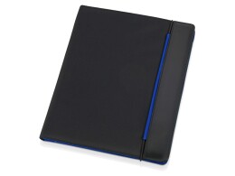 Разное Папка для документов «Делос», черный/синий