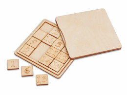 Разное Деревянная головоломка "Пятнашки"