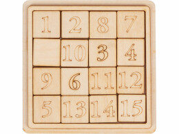 Разное Деревянная головоломка "Пятнашки"