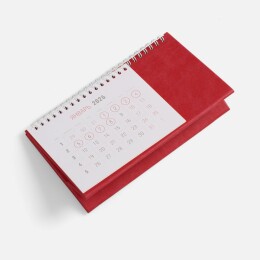 Адъютант Календарь настольный Brand, красный