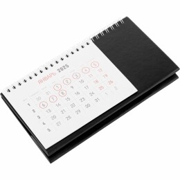Адъютант Календарь настольный Brand, черный