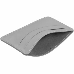 сделано в России Чехол для карточек Shall Simple, серый