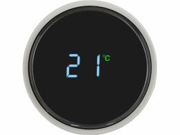 Waterline Вакуумный термос «Module X» с индикатором температуры, 500 мл, тубус, серый Cool grey 7C
