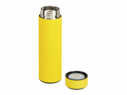 Waterline Вакуумный термос «Module X» с индикатором температуры, 500 мл, тубус, желтый 109C