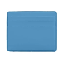 Happy gifts Чехол Simply для 6 карт с отделением для денег, голубой, PU 