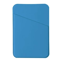 Happy gifts Чехол для карты на телефон Simply, самоклеящийся 65 х 97 мм, голубой, PU 