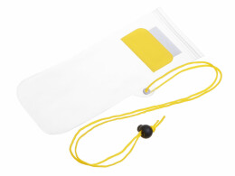 Разное Влагостойкий чехол "Repel", желтый/прозрачный