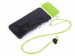 Разное Влагостойкий чехол "Repel", зеленый/прозрачный