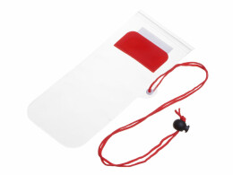 Разное Влагостойкий чехол "Repel", красный прозрачный