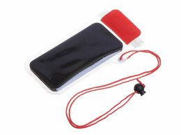 Разное Влагостойкий чехол "Repel", красный прозрачный