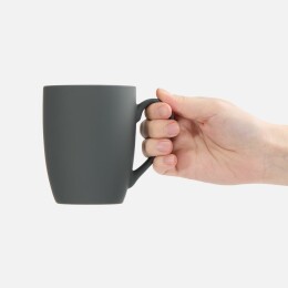 Molti Кружка Good Morning с покрытием софт-тач, ver.2, серая