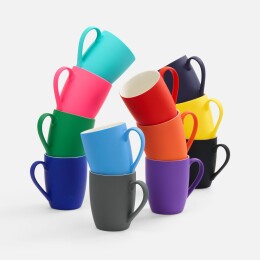 Molti Кружка Good Morning с покрытием софт-тач, ver.2, серая