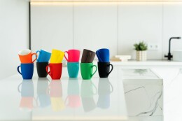 Molti Кружка Good Morning с покрытием софт-тач, ver.2, серая