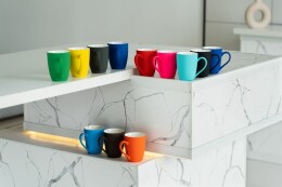 Molti Кружка Good Morning с покрытием софт-тач, ver.2, серая