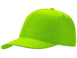 US Basic Бейсболка "Poly" 5-ти панельная 120 гр, зеленое яблоко