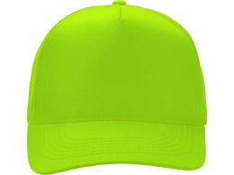 US Basic Бейсболка "Poly" 5-ти панельная 120 гр, зеленое яблоко