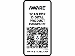 Elevate Onyx с 5 панелями Aware™ кепка из переработанных материалов - Белый