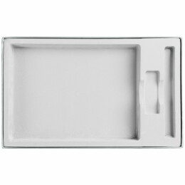 сделано в России Коробка In Form с ложементом под ежедневник, флешку, ручку, ver. 2, серая