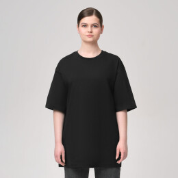 Portobello Одежда Футболка унисекс RUST, 240 гр., черная, размер XS