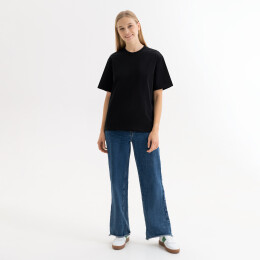 Portobello Одежда Футболка унисекс RUST, 240 гр., черная, размер XS