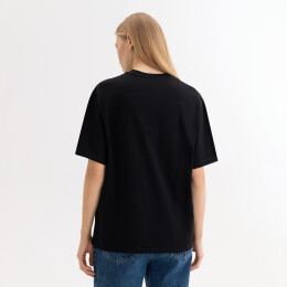 Portobello Одежда Футболка унисекс RUST, 240 гр., черная, размер XS