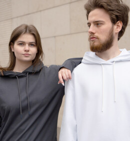 Portobello Одежда Худи с капюшоном, унисекс ALEX белый, размер S