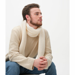 Portobello Одежда Шарф Forges вязаный, бежевый