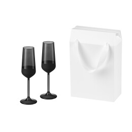 Portobello подарочная упаковка Подарочная коробка-пакет универсальная малая, белая, 186х100х277 мм