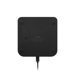 Portobello Настольные часы Зарядная станция с часами 15W Rigel, черная