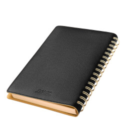 Portobello Trend Ежедневник Vista недатированный, черный/бежевый