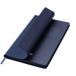 Portobello Trend Ежедневник Latte soft touch недатированный, синий