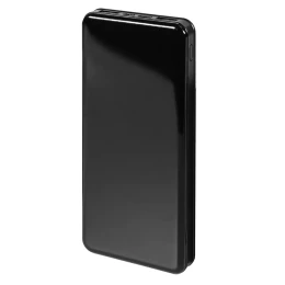 OMG Универсальный аккумулятор Sleek 10 (10000 мАч), черный, 14х6.8х1,5 см