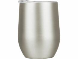 Waterline Вакуумная термокружка "Sense", непротекаемая крышка, крафтовая упаковка, темно-серый (gun)