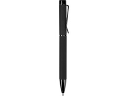 Lettertone Металлическая шариковая ручка "Black Lama", софт-тач, черный